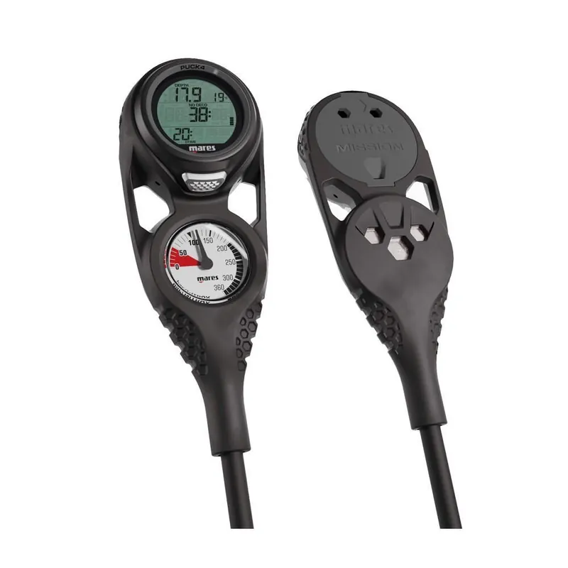 Knallerangebot Tauchkonsole - Computer + Druckmesser MARES Puck 4 Mission 2