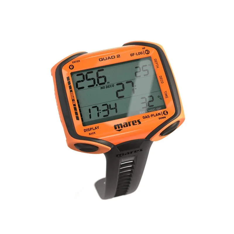 Tauchcomputer MARES QUAD 2 Oranžová Bestpreis