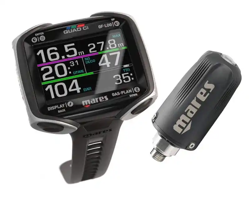 MARES QUAD CI Tauchcomputer + Flaschenmodul (Sonde) im Lieferumfang enthalten Bestseller
