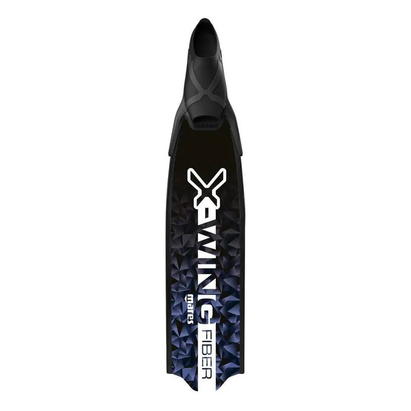 Finale Aktion Flossen mit Stiefel MARES X-WING FIBER - Free Diving 46 / 47 Střední