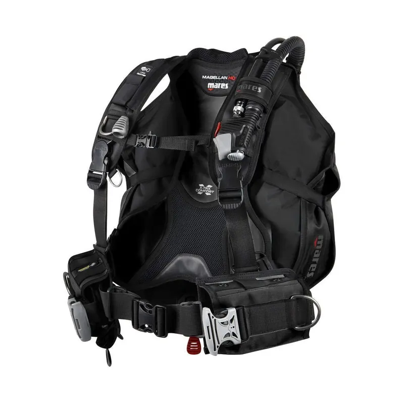 Sichere Zahlung Balanceweste - Jacke BCD Mares MAGELLAN HD XS Černá