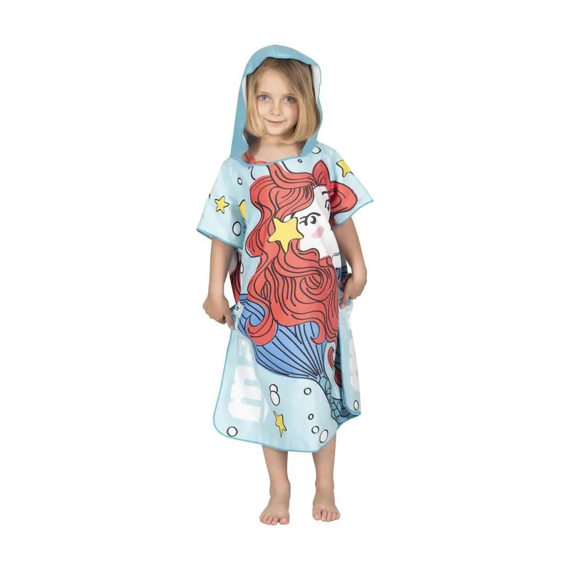 Mares Seaside PONCHO Junior - Poncho Tyrkysová Saisonangebot