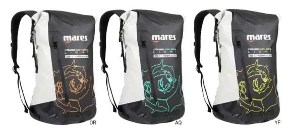 Jetzt Kaufen Wasserdichter Rucksack MARES CRUISE DRY BP-Light 18 Liter Žlutá