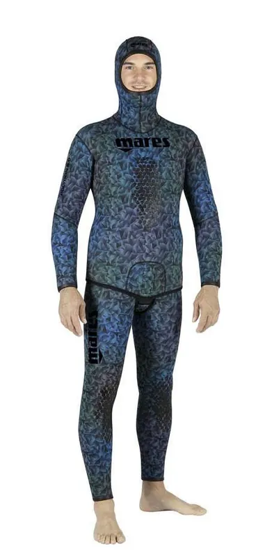 Ausverkauf Neoprenanzug Mares POLIYGON 30 - JACKE - Freitauchen - Speerfischen 5 - L