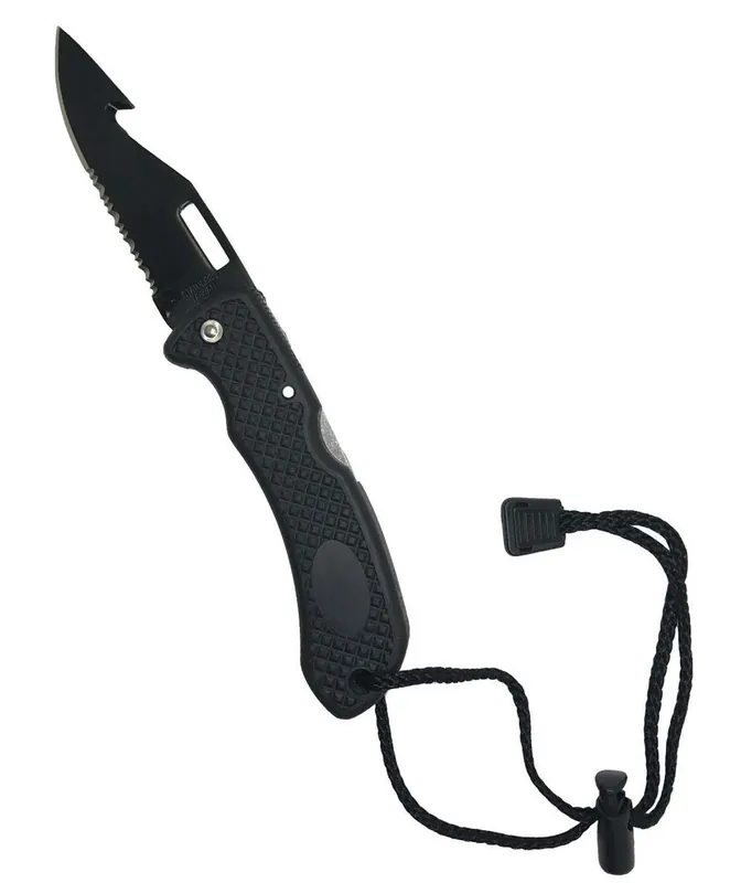 Nur Heute Schließen Tauchermesser FORCE BLACK BAT Černá