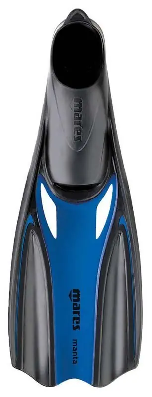 Ausverkauf Flossen mit MARES MANTA Stiefel Modrá 38 / 39