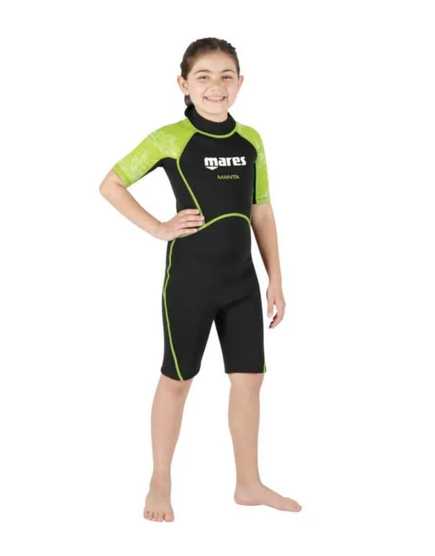 Kurzer Neoprenanzug für Kinder Shorty MANTA Junior 2020 -5 Super-Preis