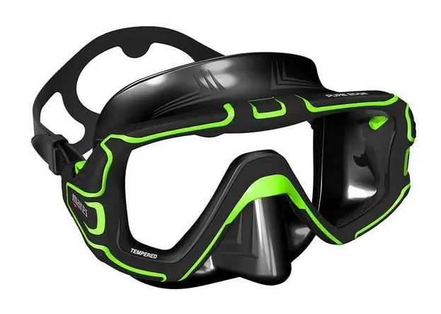 Neuheit Tauchmaske Mares PURE EDGE Černá / Zelená