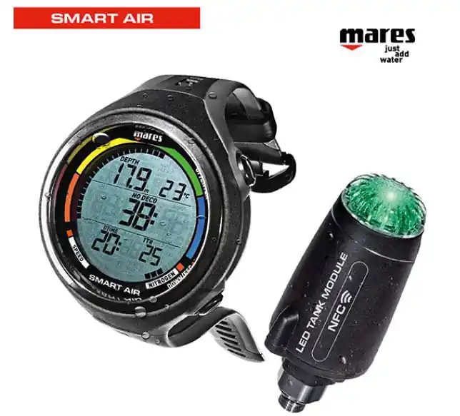 Kracherpreis Tauchcomputer MARES SMART + AIR PROBE Schwarz