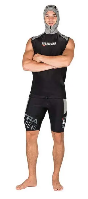 Finale Aktion MARES UltraSkin wetsuit Ärmel Kapuze Mann mit