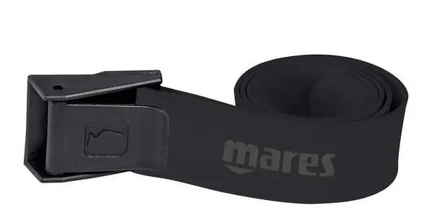 Preiswert Mares Gurtgummiband mit Kunststoff-Schnalle Schwarz
