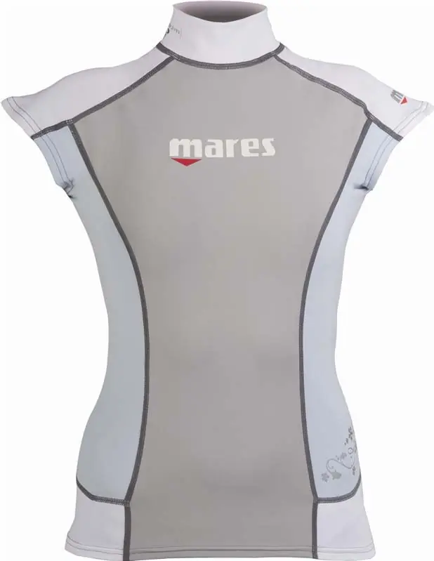 MARES TRILASTIC SLEEVELESS T-Shirt - ärmellos - She Dives XXS Grau Sichere Zahlung