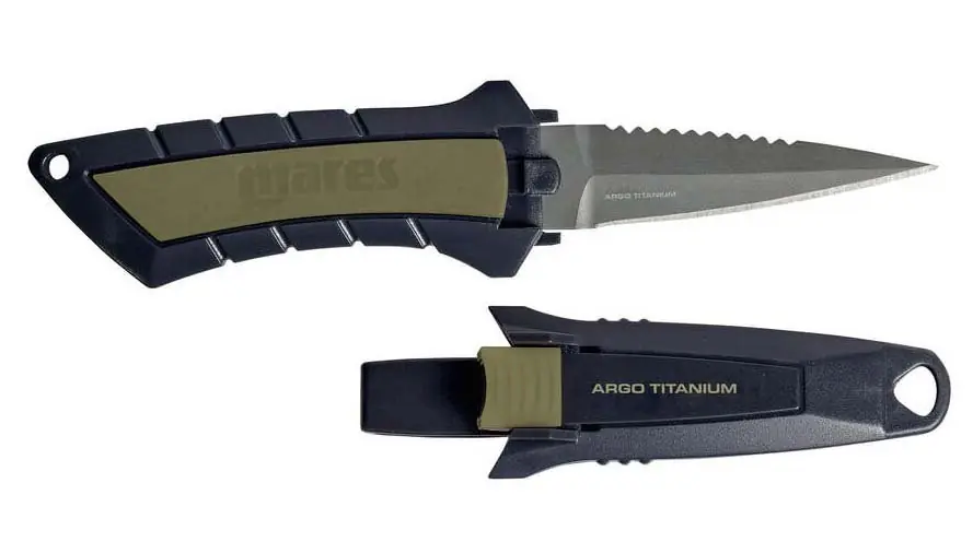 Sonderangebot ARGO Tauchermesser TITANIUM MARES - Speer
