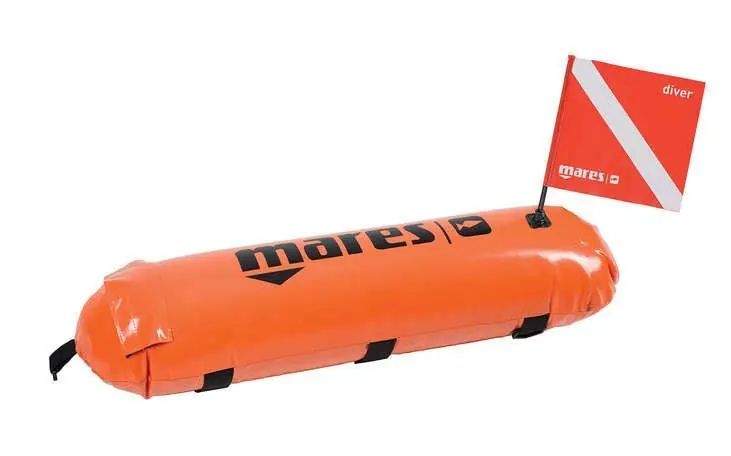 Zertifiziert HYDRO Boje Mares Torpedo - Freitauchen