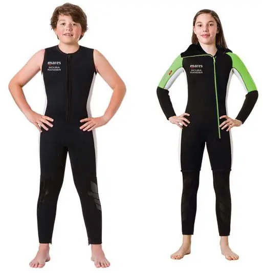 Must-Have Kurz wetsuit Wetsuit MARES SCUBA RANGER LONG JOHN - Kinder S0