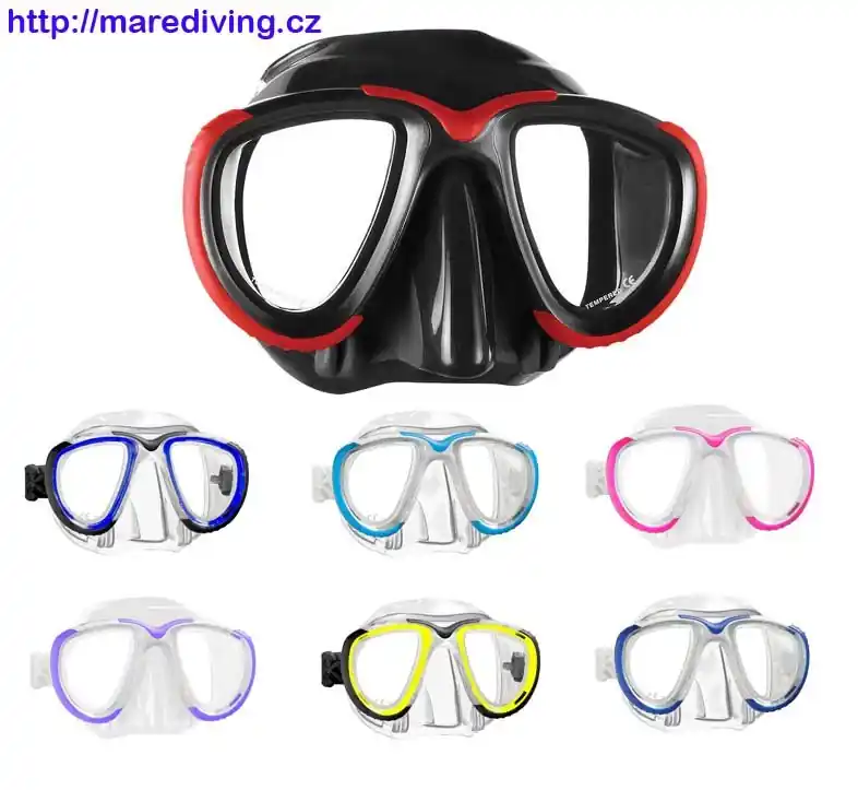 Highlight MARES Tauchmaske TANA Blaues Licht