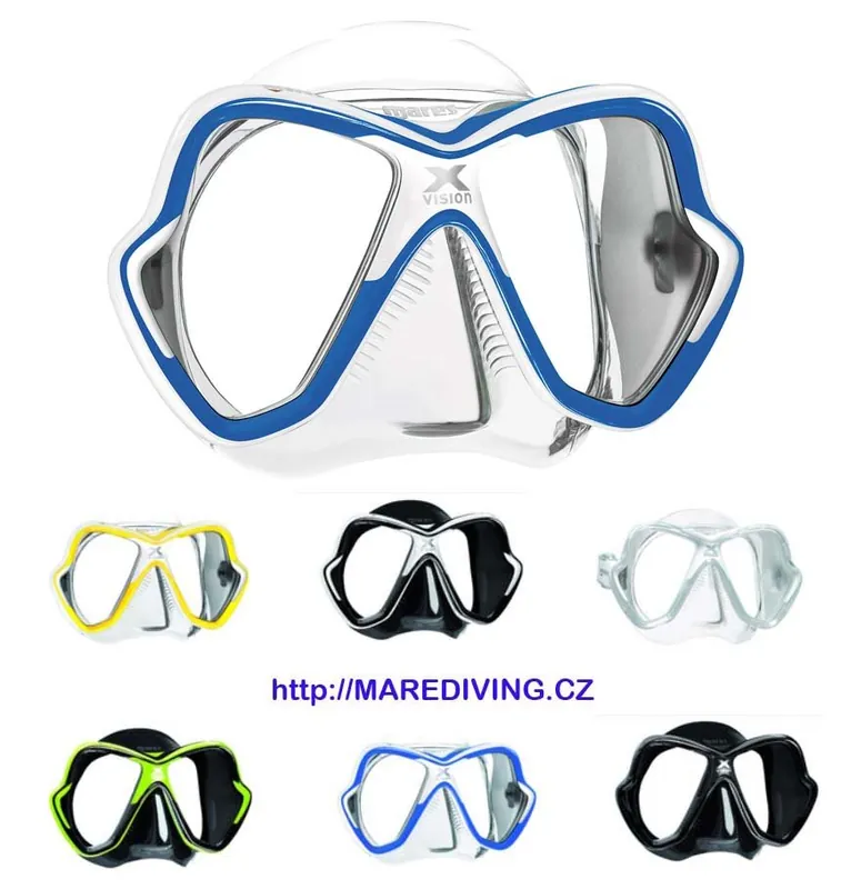 MARES Tauchmaske X-VISION Schwarz Sofort Bestellen