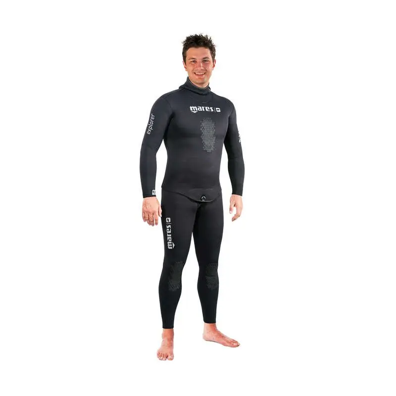 Wochenendangebot Wetsuit Jacke MARES EXPLORER 50 Offenzellige - Harpunen und Freitauchen 4 - ML
