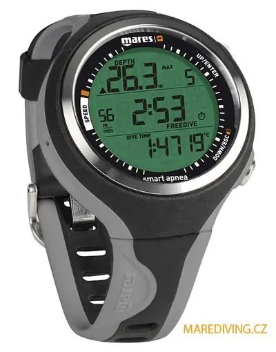 Freitauchen MARES SMART APNOE - Freitauchen Schwarz / Grau Highlight