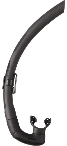 Abverkauf Schnorchel MARES DUAL BASIC - Freitauchen Schwarz