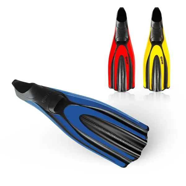 Flossen mit Booties MARES Superchannel Blau FF 42/43 Begrenztes Angebot