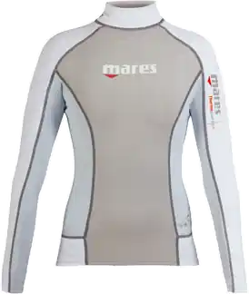 MARES THERMO GUARD T-Shirt - lange Ärmel - She Dives L Grau Heißes Angebot