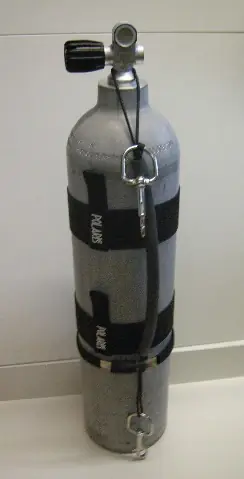 Neue Ware 7L MeS Alu Stage natur mit Ventil 12144 ( Monoventil G 5/8" ), Proline Rigging Kit,Inbetriebn., MOD Aufkleber und Namenkürzel