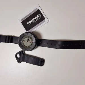 11 bar Kompass ( schwarzer Ring ) mit Armband und Adapter für Retraktor Online Kaufen