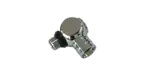 Neu Im Sortiment Adapter 90° für 1. Stufe MD-Abgang, drehbar, UNF 3/8, verchromt