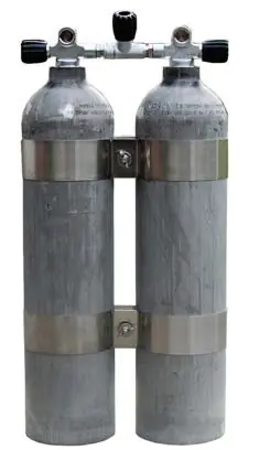 Begrenztes Angebot Doppelgerät MeS 7 L Alu natur 200 bar