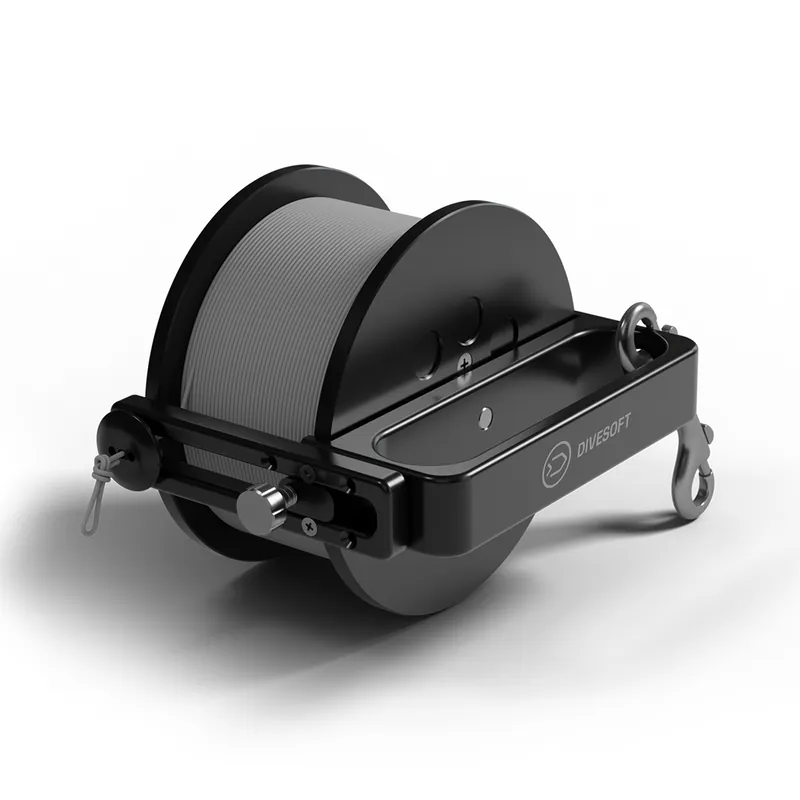 Letzte Chance Divesoft Reel ohne Leine BlackLine