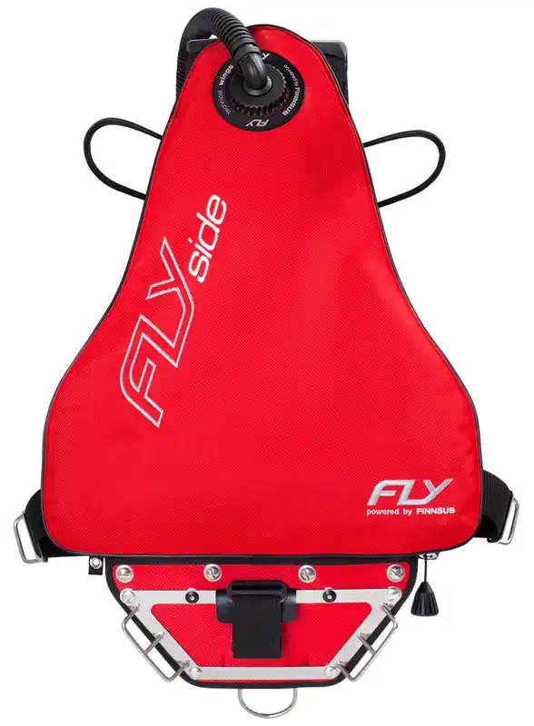 Finnsub FLY SIDE Red complete set mit 6 mm VA Backplate Neu Im Sortiment