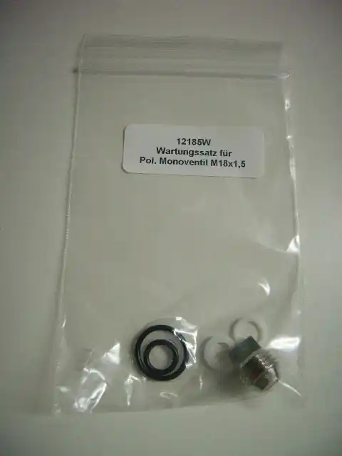 Flaschenventil Revisions Kit Polaris Standard Monoventil M18x1,5 Zertifiziert