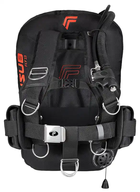 Finnsub FLY 13D BLACK COMFORT SET mit Alu Backplate Begrenztes Angebot