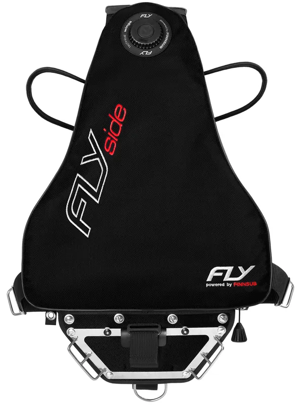 Finnsub FLY SIDE Black complete set mit 6 mm VA Backplate Solange Der Vorrat Reicht