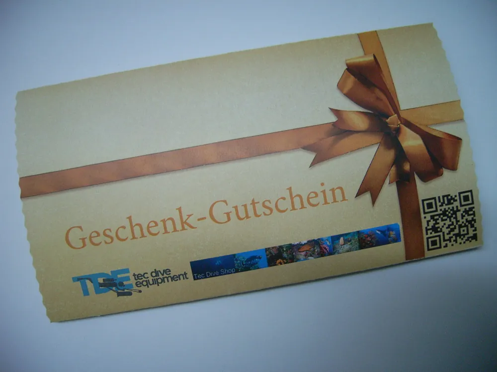 Letzte Chance Geschenk-Gutschein
