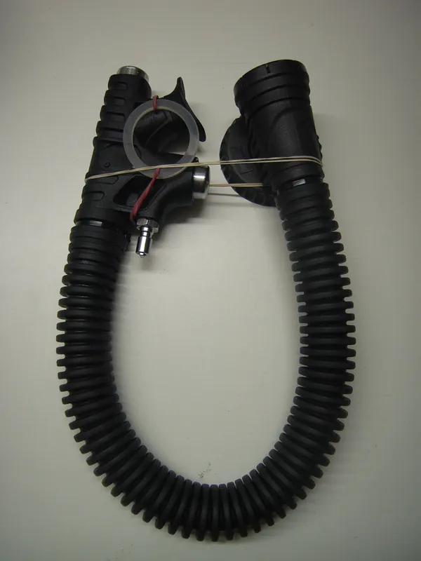 Inflatorgruppe X Tech mit Faltenschlauch 40cm und Schnellablass Neu Im Sortiment