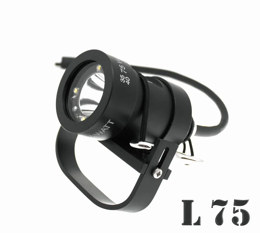 Schneller Versand LED Akkutanklampe 75 W, 1 Piezo Schalter, 15,6 Ah Akku , E/O Cord 35/65cm für Lampenkopf