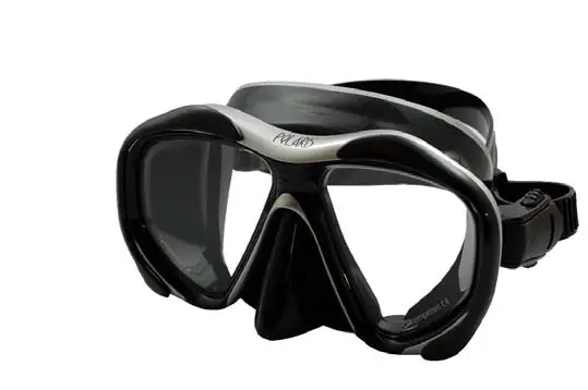 Maske Art schwarz/silber Sonderangebot