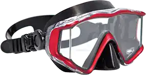 Preisreduziert XS Scuba Maske Fusion 3 in rot