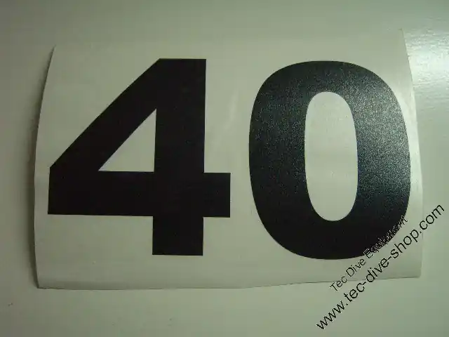 MOD Aufkleber 40 Nur Für Kurze Zeit