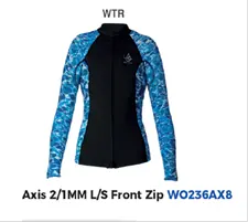 Top-Seller Ocean Ramsey Axis 2/1 mm L/S Front Zip, Gr. 4 / XS