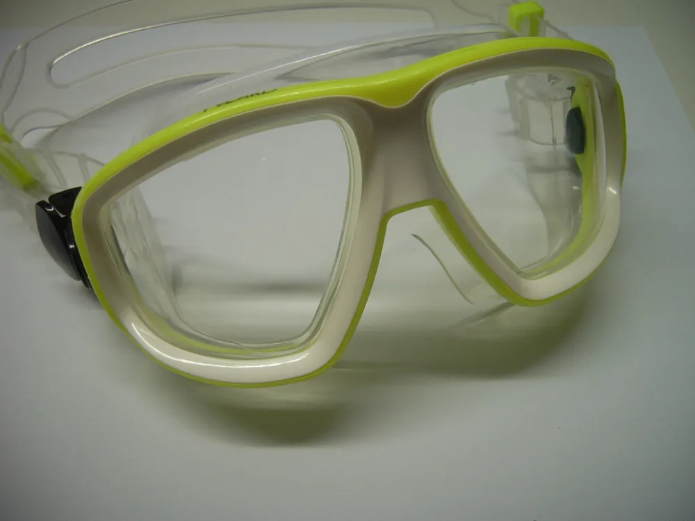 Nur Heute POLARIS Schwimmbrille mit gelben Rahmen , Abverkaufspreis