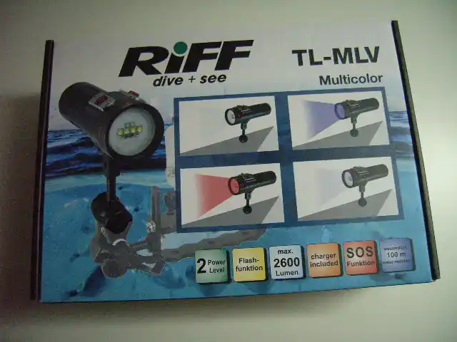 Riff Videolampe mit Multilicht MLV2 Neuheit