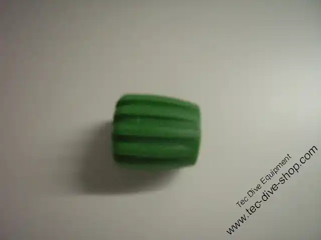 Sichere Zahlung Rubber Knob grün