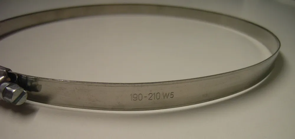 Preis Gesenkt Schlauchschellen für Durchmesser 190-210mm aus Edelstahl