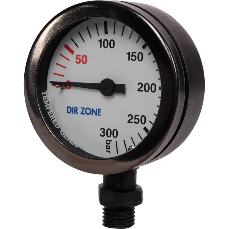 DIR ZONE Finimeter Black-White Edition 52mm (200bar) Begrenztes Angebot