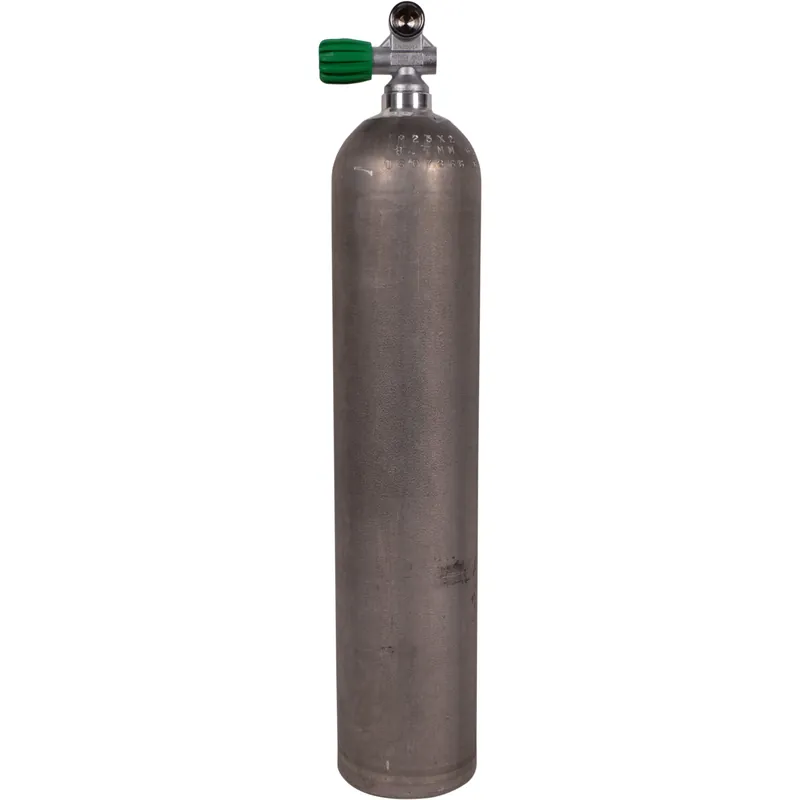 Schneller Versand Nitrox 40 cuft MES (Dirty Beast) Aluflasche + Ventil