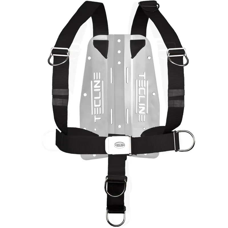 Direkt Vom Hersteller TECLINE Backplate 3mm mit DIR-Harness Backplate Edelstahl Standard
