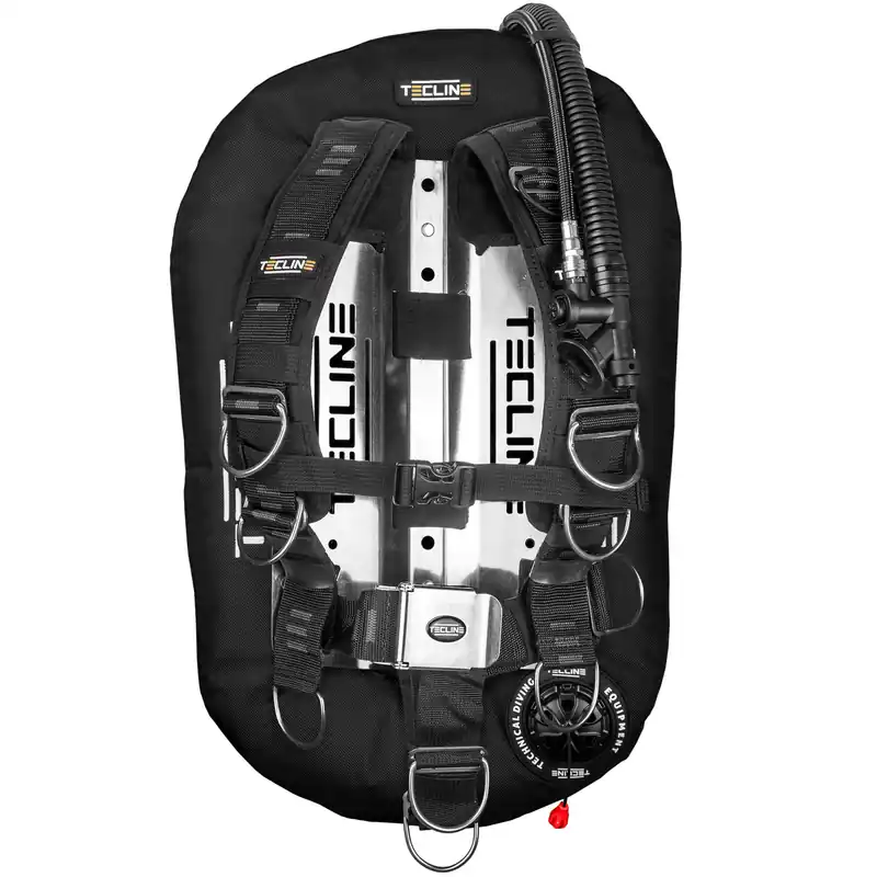 Knallerangebot TECLINE Donut Wing - Set (Mono) mit Komfort-Harness Backplate Edelstahl Standard, Winggröße 15 Liter